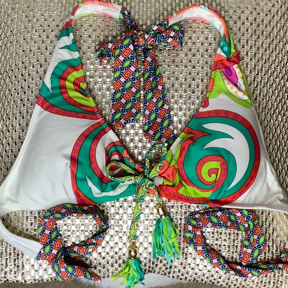 Trina Turk Size 8 bikini top